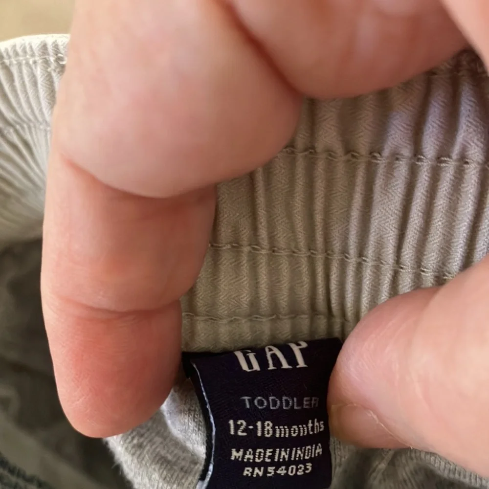 Baby gap lined slacks 12-18 months